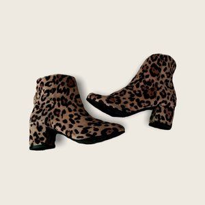 TIME + TRU LEOPARD PRINT BOOTIES